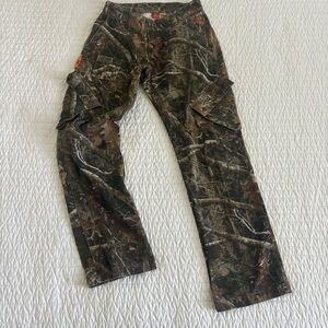Camouflage Straight Leg Women's Pants